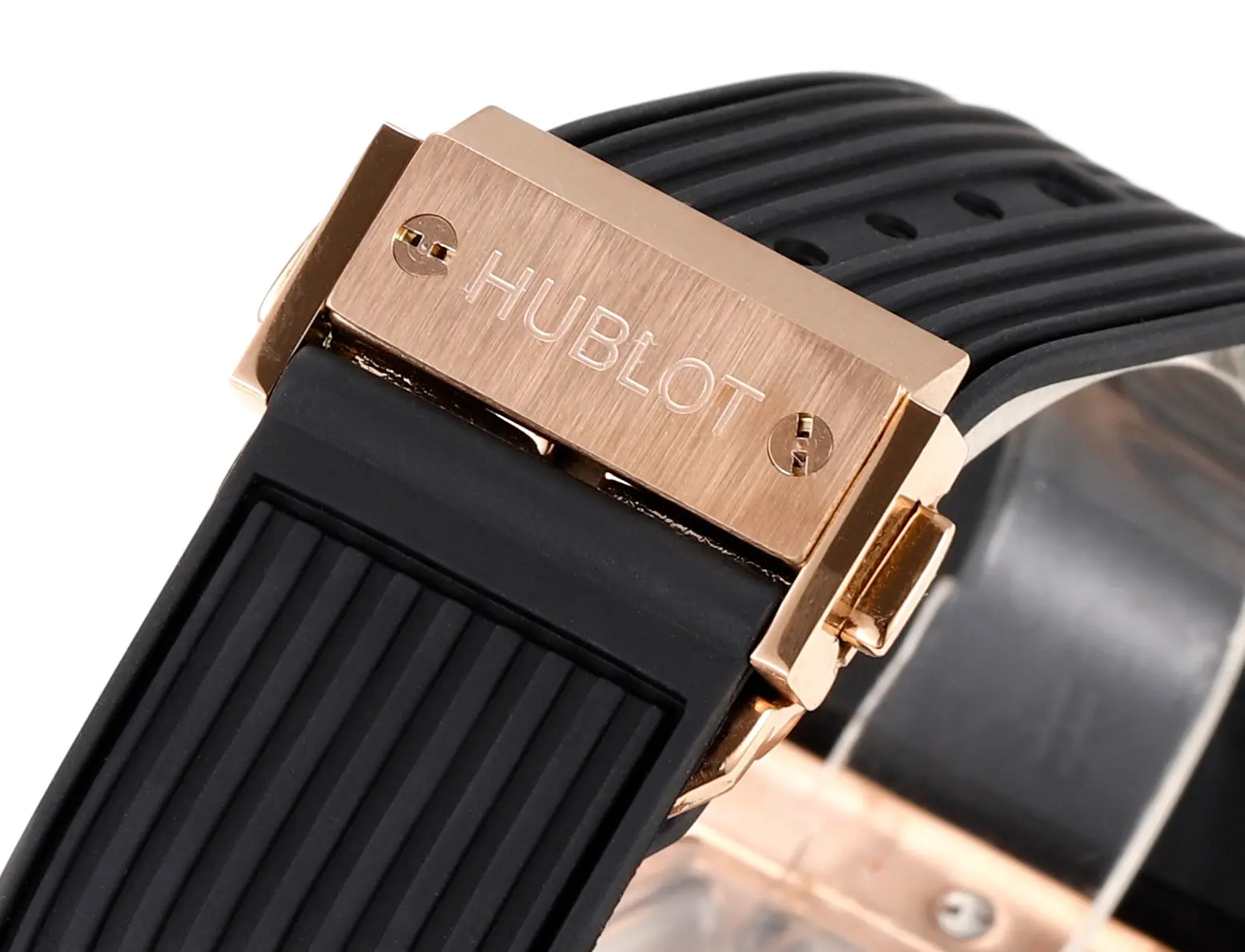 GS Factory HUBLOT Spirit of Big Bang King Gold Black Rubber Strap Limited Edition Watch – Model 642.NX.0170.RX – Super Clone Edition Packable 5836